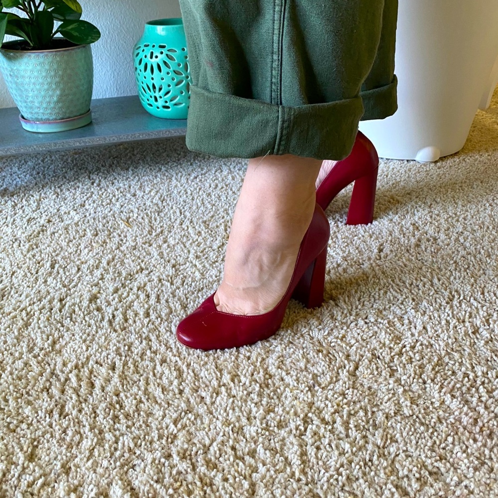 High chunky heel from Zara women